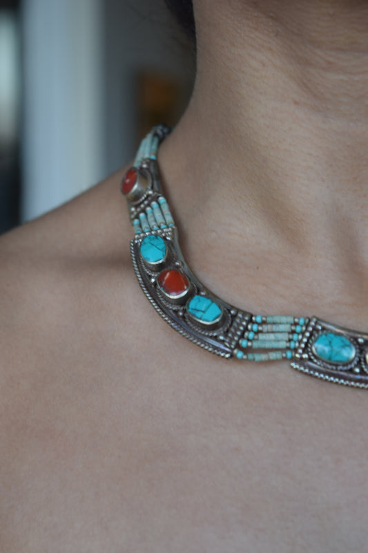 Mixed Stone Necklace